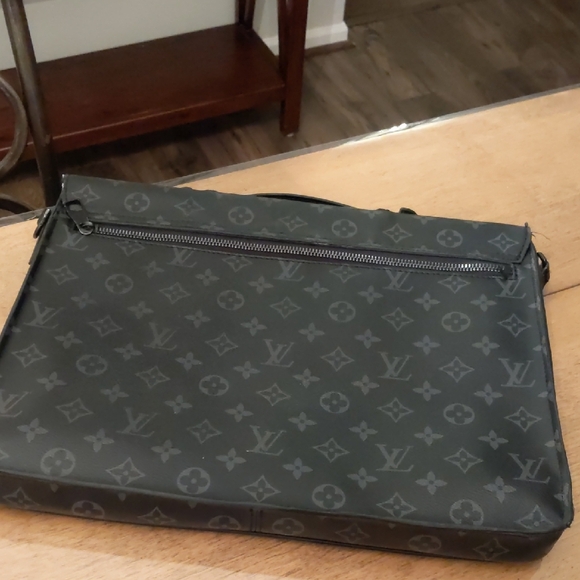 Black Monogram Briefcase - Picture 5 of 5